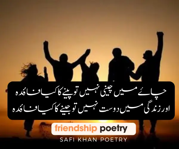 best poetry friendship urdu 