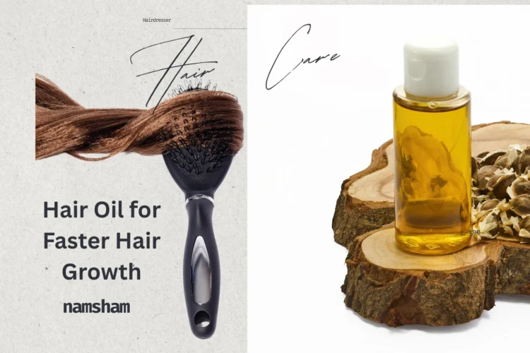 Coconut oil for faster hair growth and strong hair